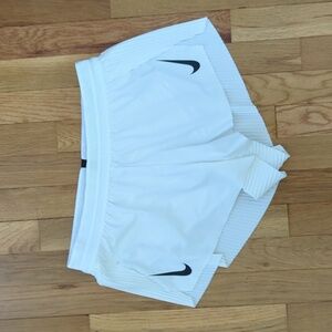 White Nike Aeroswift Shorts Medium
